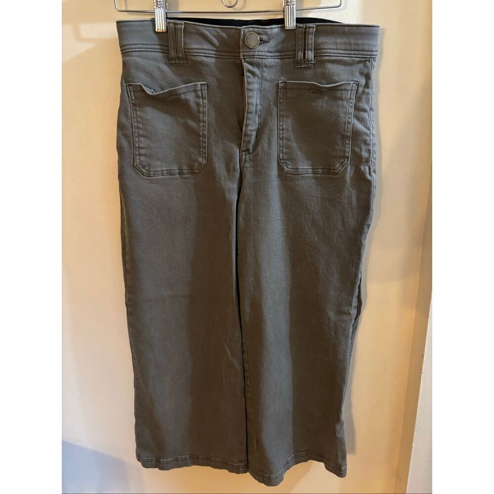 Democracy Cropped Wide Leg Pants